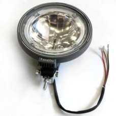 Nagy kör távfényszóró fehér ledes helyzetjelzővel